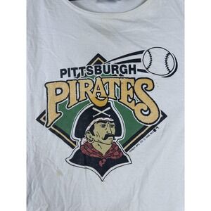 Pittsburgh Pirates White Graphic Tank Top